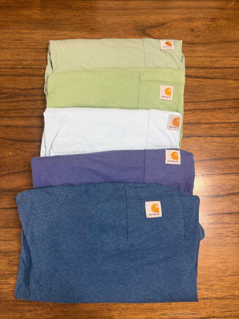 Bundle of Men’s Carhartt Relaxed Fit Short Sleeve Shirts Size Large